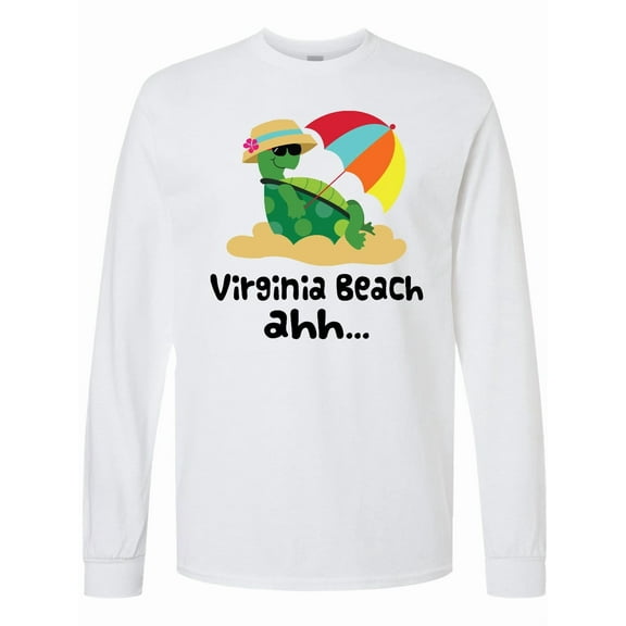 Inktastic Virginia Beach Virginia Long Sleeve T-Shirt