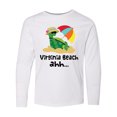 thumbnail image 1 of Inktastic Virginia Beach Virginia Long Sleeve Youth T-Shirt, 1 of 5