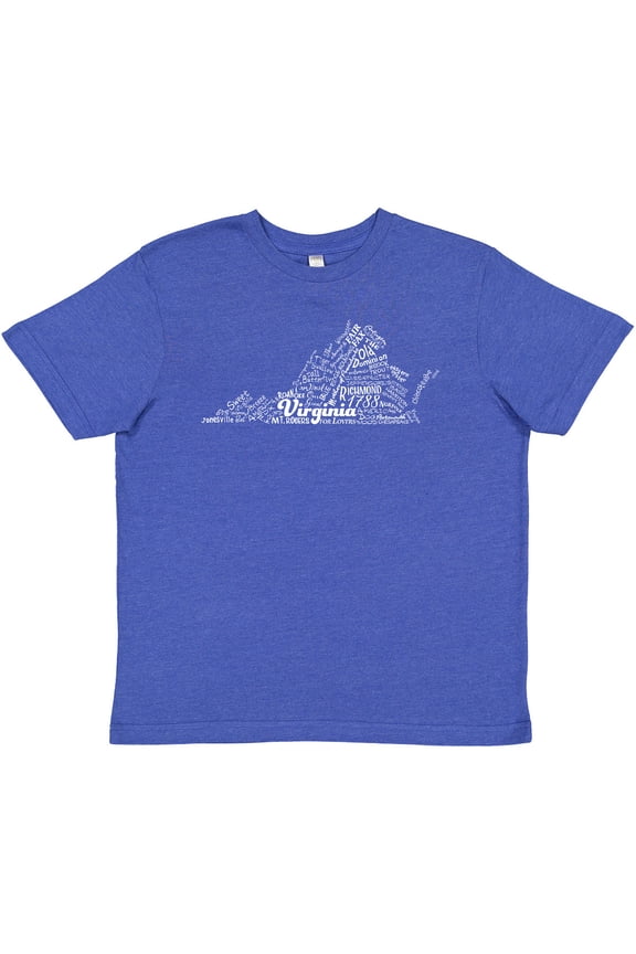 Virginia State Word Salad Youth T-Shirt