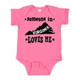 thumbnail image 1 of Inktastic Virginia Vacation Someone Loves Me Boys or Girls Baby Bodysuit, 1 of 5