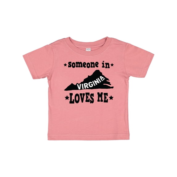 Inktastic Virginia Vacation Someone Loves Me Boys or Girls Baby T-Shirt