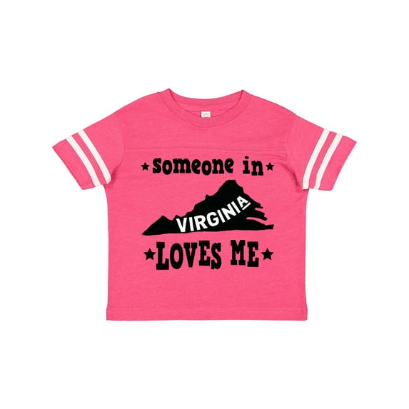 Inktastic Virginia Vacation Someone Loves Me Boys or Girls Toddler T-Shirt