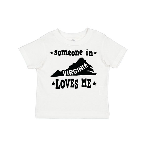 Inktastic Virginia Vacation Someone Loves Me Boys or Girls Toddler T-Shirt