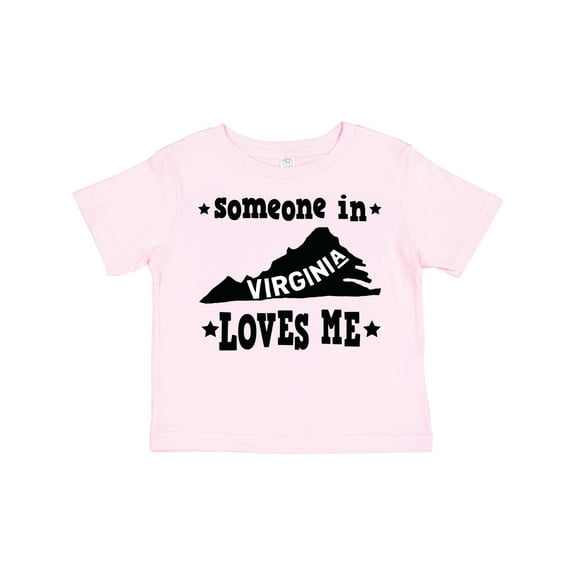 Inktastic Virginia Vacation Someone Loves Me Boys or Girls Toddler T-Shirt