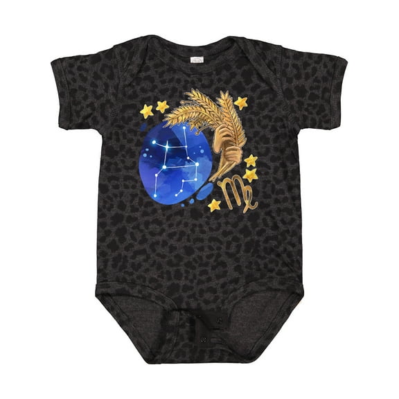 Inktastic Virgo Constellation Zodiac Sign Illustration Boys or Girls Baby Bodysuit