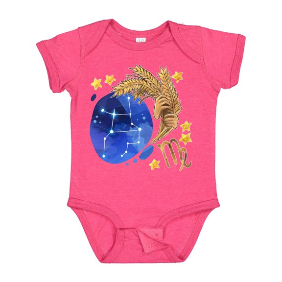 Inktastic Virgo Constellation Zodiac Sign Illustration Boys or Girls Baby Bodysuit