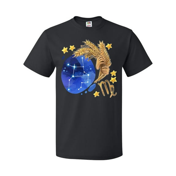 Inktastic Virgo Constellation Zodiac Sign Illustration T-Shirt