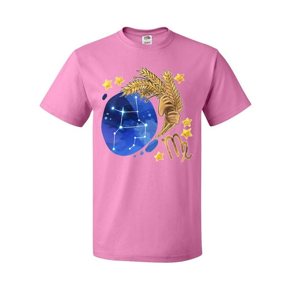 Inktastic Virgo Constellation Zodiac Sign Illustration T-Shirt