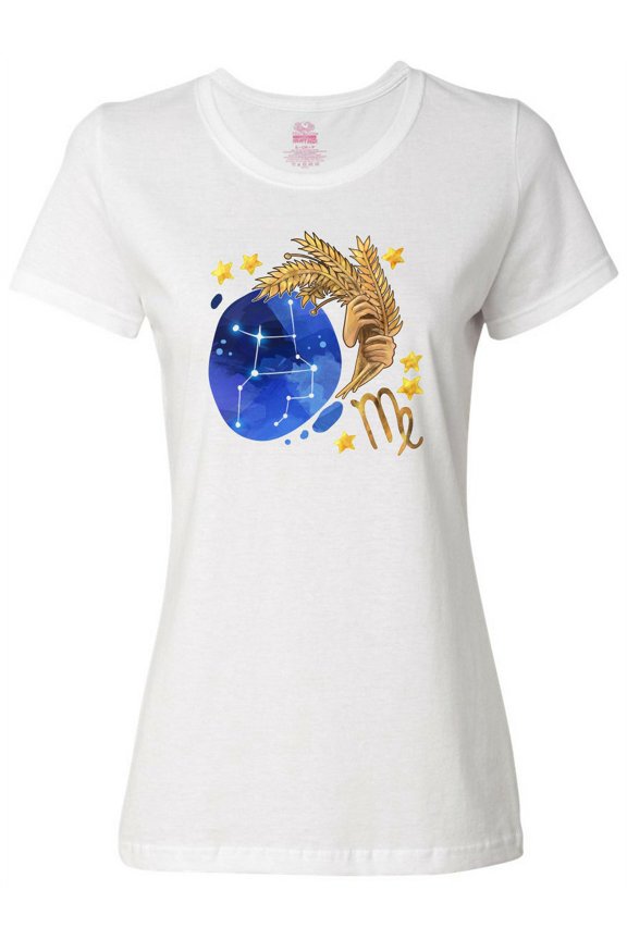Virgo Constellation Zodiac Sign Illustration Women's T-Shirt