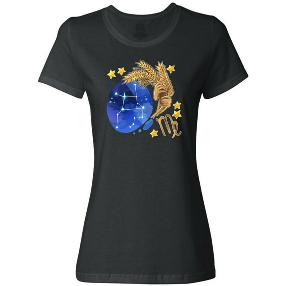 Inktastic Virgo Constellation Zodiac Sign Illustration Women's T-Shirt