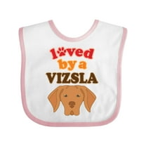 Inktastic Vizsla Dog Lover Boys or Girls Baby Bib