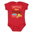 thumbnail image 1 of Inktastic Vizsla Loved by a (Dog Breed) Boys or Girls Baby Bodysuit, 1 of 5