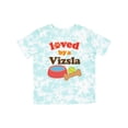 thumbnail image 1 of Inktastic Vizsla Loved by a (dog Breed) Boys or Girls Toddler T-Shirt, 1 of 5