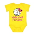 thumbnail image 1 of Inktastic Volleyball Butterfly Princess Girls Baby Bodysuit, 1 of 5