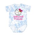 thumbnail image 1 of Inktastic Volleyball Butterfly Princess Girls Baby Bodysuit, 1 of 5
