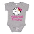thumbnail image 1 of Inktastic Volleyball Butterfly Princess Girls Baby Bodysuit, 1 of 5