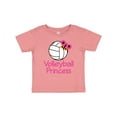 thumbnail image 1 of Inktastic Volleyball Butterfly Princess Girls Baby T-Shirt, 1 of 5