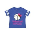 thumbnail image 1 of Inktastic Volleyball Butterfly Princess Girls Toddler T-Shirt, 1 of 5