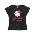 thumbnail image 1 of Inktastic Volleyball Butterfly Princess Women's T-Shirt, 1 of 5