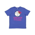 thumbnail image 1 of Inktastic Volleyball Butterfly Princess Youth T-Shirt, 1 of 5