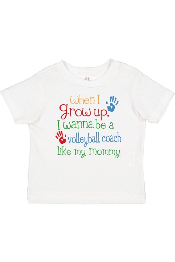 Volleyball Coach Like Mommy Boys or Girls Baby T-Shirt