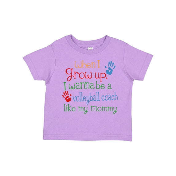 Inktastic Volleyball Coach Like Mommy Boys or Girls Toddler T-Shirt