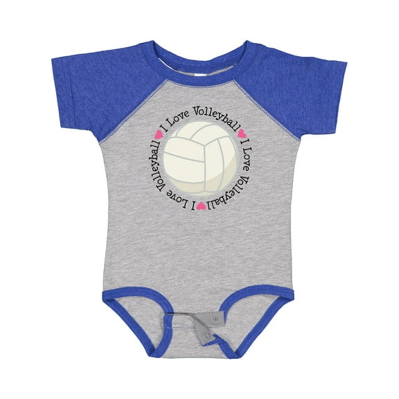 Inktastic Volleyball Gifts for Girls Girls Baby Bodysuit