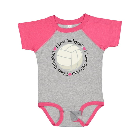 Inktastic Volleyball Gifts for Girls Girls Baby Bodysuit