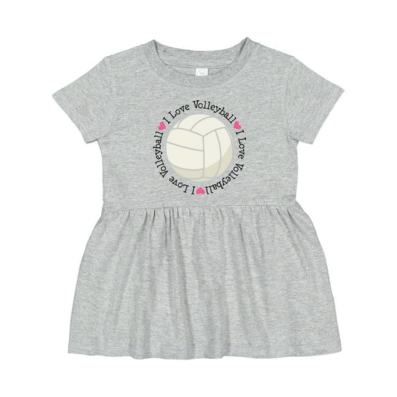 Inktastic Volleyball Gifts for Girls Girls Baby Dress
