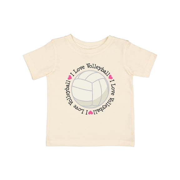 Inktastic Volleyball Gifts for Girls Girls Baby T-Shirt