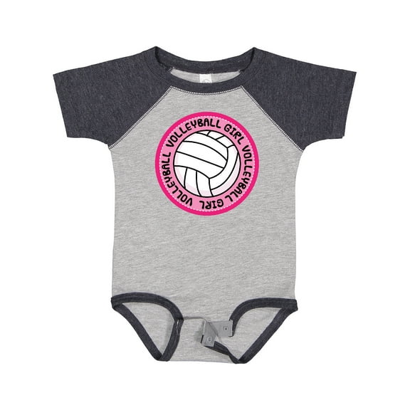 Inktastic Volleyball Girl Girls Baby Bodysuit
