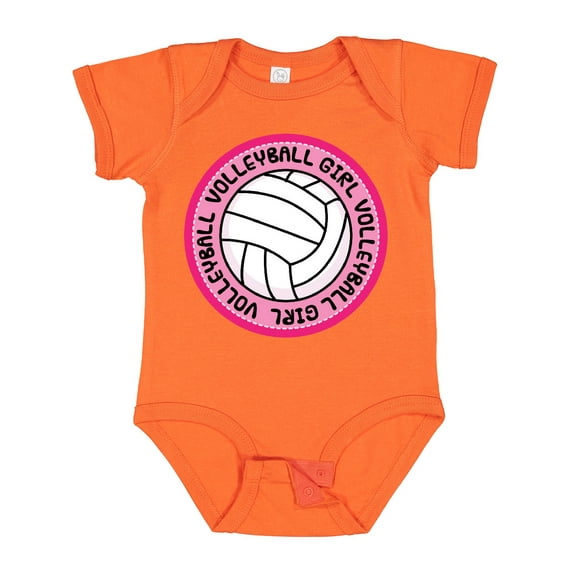 Inktastic Volleyball Girl Girls Baby Bodysuit