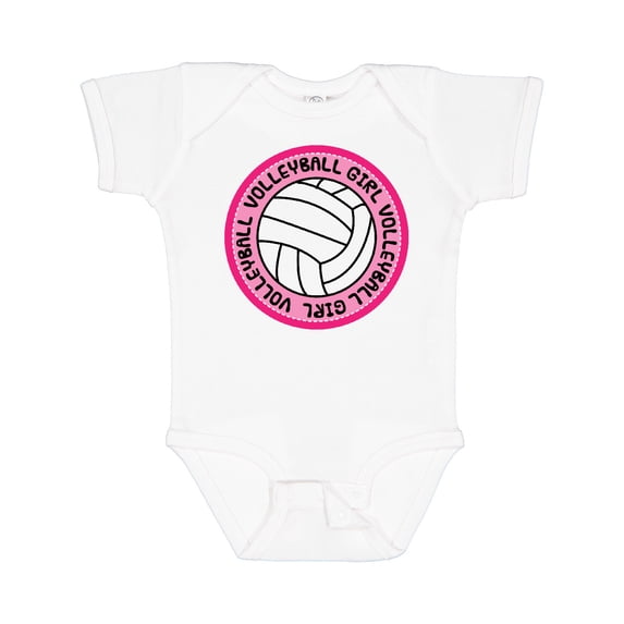Inktastic Volleyball Girl Girls Baby Bodysuit