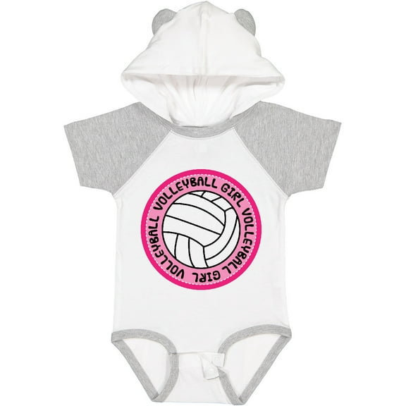 Inktastic Volleyball Girl Girls Baby Bodysuit