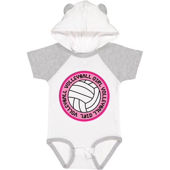 Inktastic Volleyball Girl Girls Baby Bodysuit
