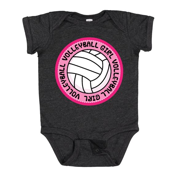 Inktastic Volleyball Girl Girls Baby Bodysuit