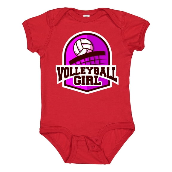 Inktastic Volleyball Girl Girls Baby Bodysuit