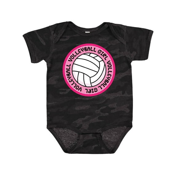 Inktastic Volleyball Girl Girls Baby Bodysuit