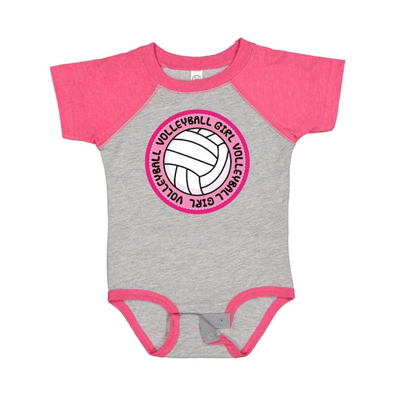 Inktastic Volleyball Girl Girls Baby Bodysuit