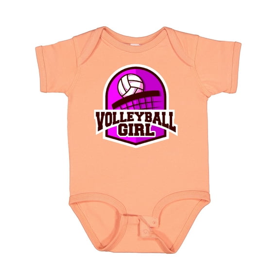Inktastic Volleyball Girl Girls Baby Bodysuit