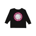 thumbnail image 1 of Inktastic Volleyball Girl Girls Long Sleeve Toddler T-Shirt, 1 of 5