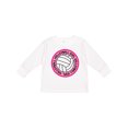thumbnail image 1 of Inktastic Volleyball Girl Girls Long Sleeve Toddler T-Shirt, 1 of 5