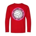 thumbnail image 1 of Inktastic Volleyball Girl Long Sleeve Youth T-Shirt, 1 of 5