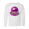 thumbnail image 1 of Inktastic Volleyball Girl Long Sleeve Youth T-Shirt, 1 of 5