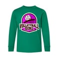 thumbnail image 1 of Inktastic Volleyball Girl Long Sleeve Youth T-Shirt, 1 of 5
