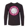 thumbnail image 1 of Inktastic Volleyball Girl Long Sleeve Youth T-Shirt, 1 of 5