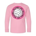 thumbnail image 1 of Inktastic Volleyball Girl Long Sleeve Youth T-Shirt, 1 of 5