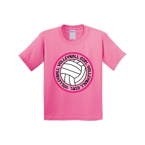 Inktastic Volleyball Girl Youth T-Shirt