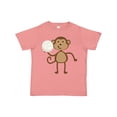 thumbnail image 1 of Inktastic Volleyball Monkey Boy Boys Toddler T-Shirt, 1 of 5