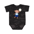 thumbnail image 1 of Inktastic Volleyball Player Boys Cute Monkey Boys Baby Bodysuit, 1 of 5